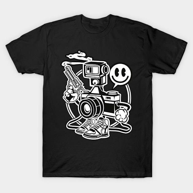 Photographer killer T-Shirt by PaunLiviu